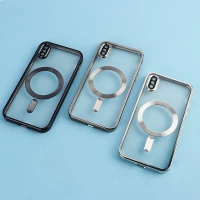 قاب ژله ای مگ سیف آیفون iPhone X / XS محافظ لنزدار