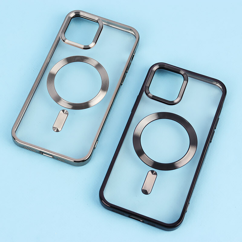 قاب ژله ای مگ سیف آیفون iPhone 12 / 12 Pro دور رنگی