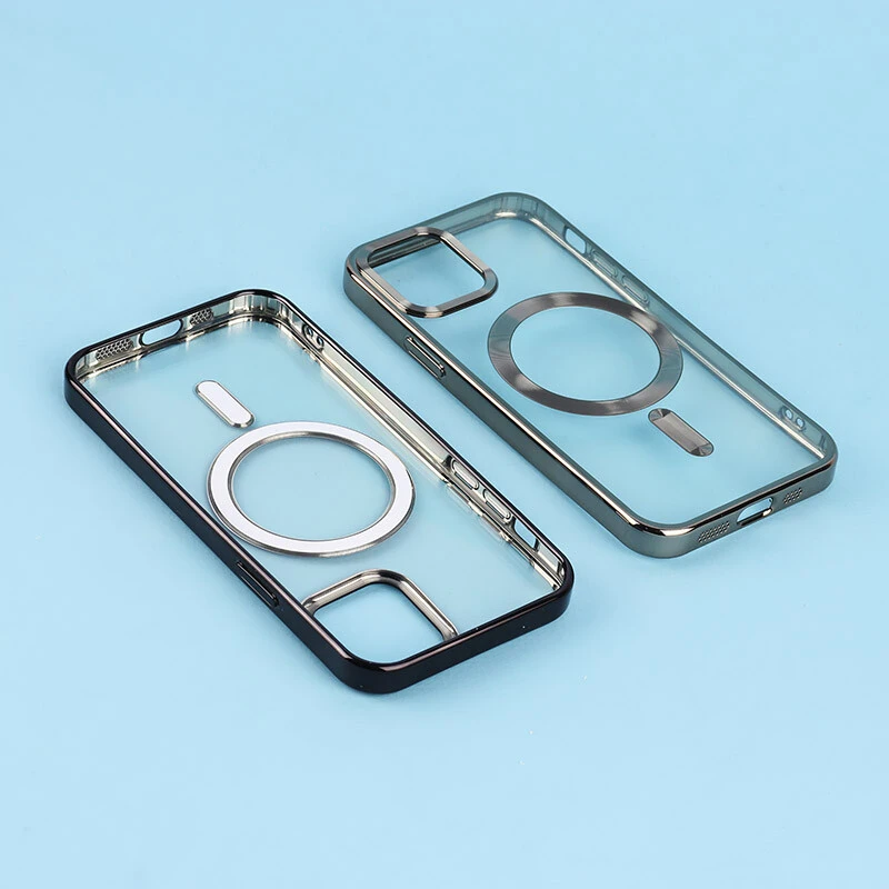 قاب ژله ای مگ سیف آیفون iPhone 12 / 12 Pro دور رنگی