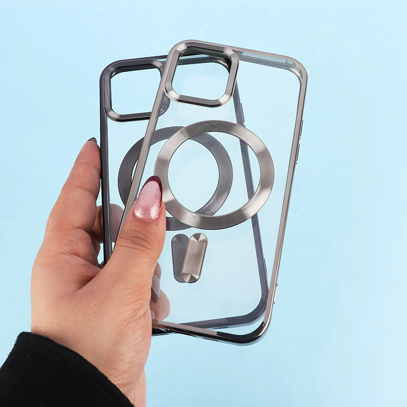 قاب ژله ای مگ سیف آیفون iPhone 12 / 12 Pro دور رنگی