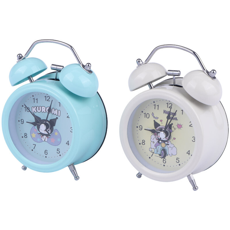 ساعت رومیزی زنگ دار طرح کرومی No.668