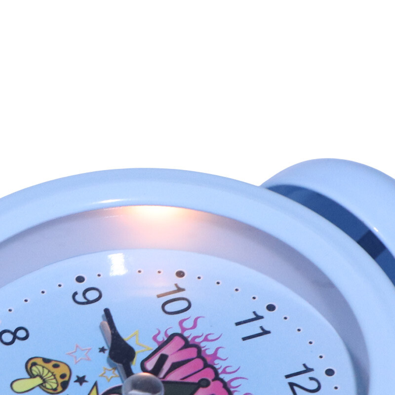 ساعت رومیزی زنگ دار طرح کرومی No.668