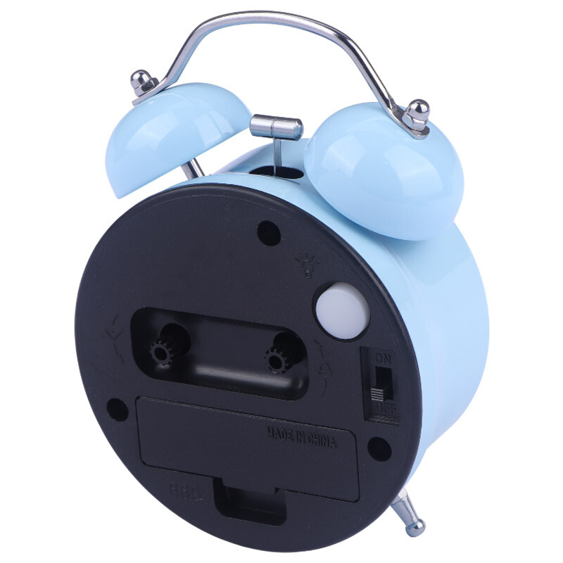 ساعت رومیزی زنگ دار طرح کرومی No.668