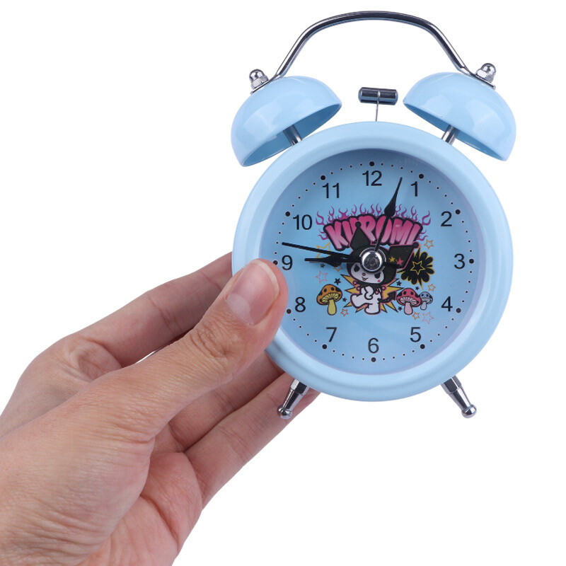 ساعت رومیزی زنگ دار طرح کرومی No.668