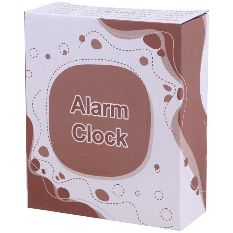 ساعت رومیزی زنگ دار طرح کرومی کد 42455