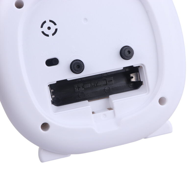 ساعت رومیزی زنگ دار طرح کرومی کد 42455