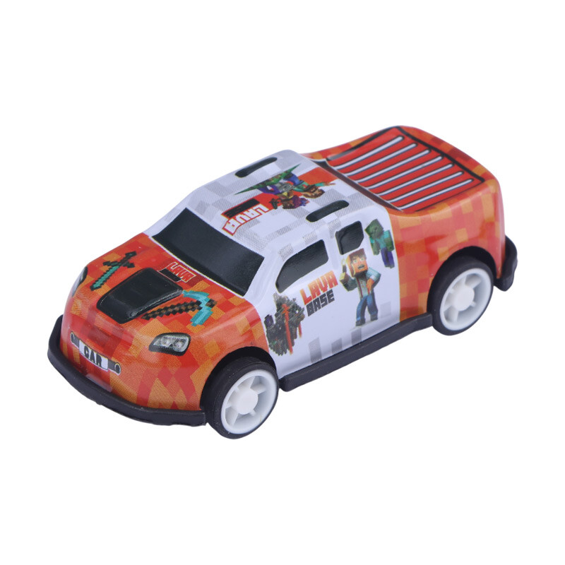 ماشین اسباب بازی فلزی ماینکرافت NO.2440-16 بسته 10 عددی