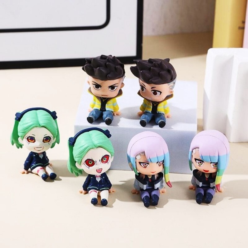 اکشن فیگور طرح Cyberpunk کد 1114/13 بسته 6 عددی