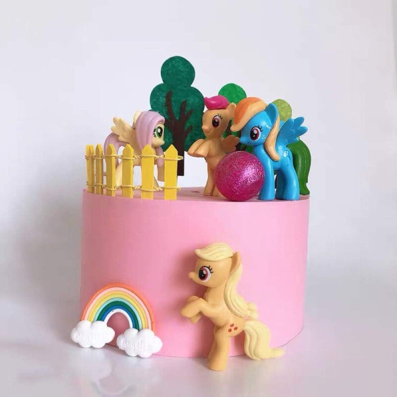 اکشن فیگور طرح My Little Pony کد 1094/2416 بسته 12 عددی