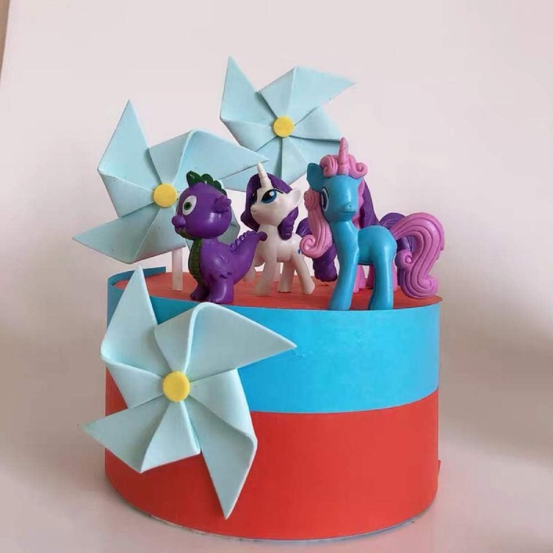 اکشن فیگور طرح My Little Pony کد 1094/2416 بسته 12 عددی