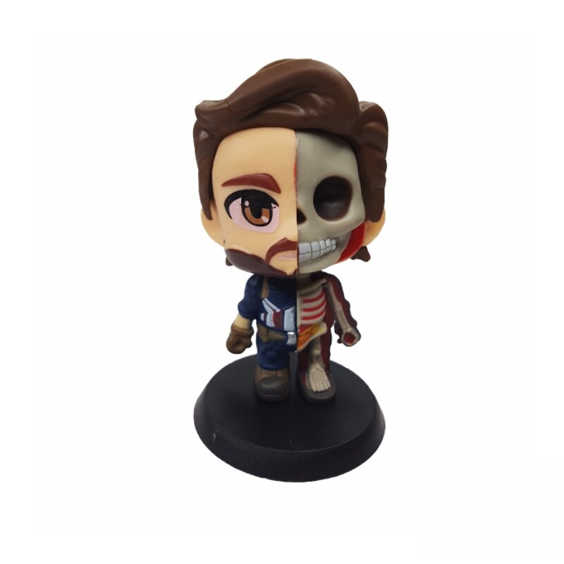 اکشن فیگور طرح اونجرز اسکلتی کد 61382 بسته 6 عددی