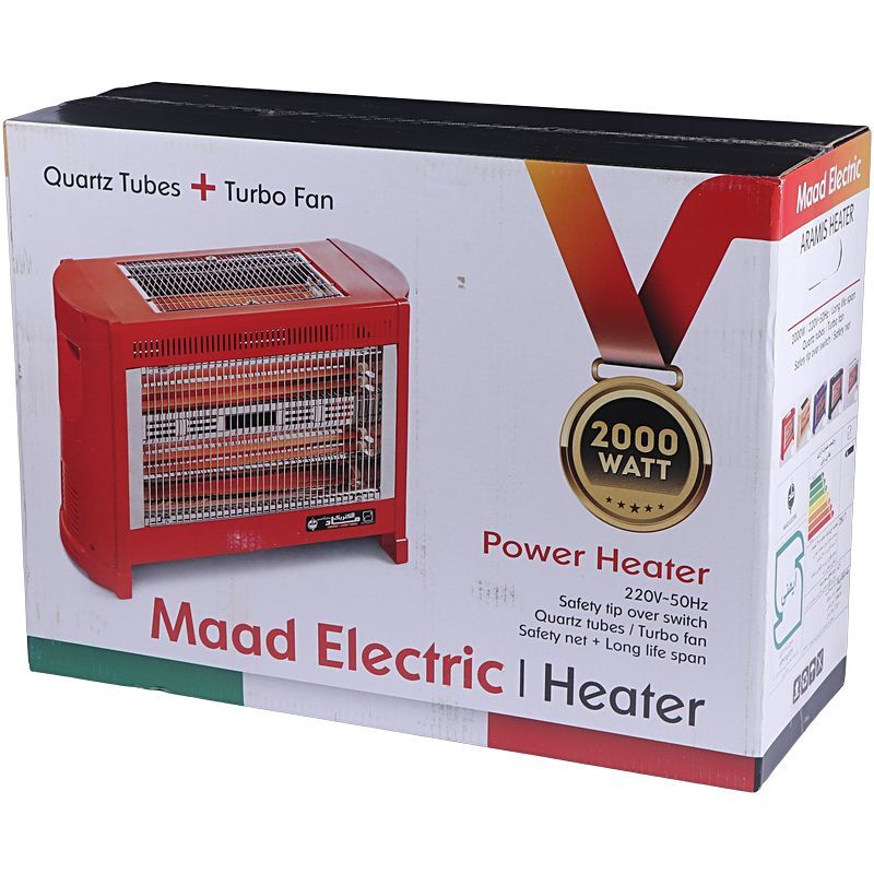 بخاری برقی فن دار ماد الکتریک آرامیس