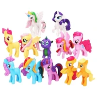 اکشن فیگور طرح My Little Pony کد 1094/2416 بسته 12 عددی