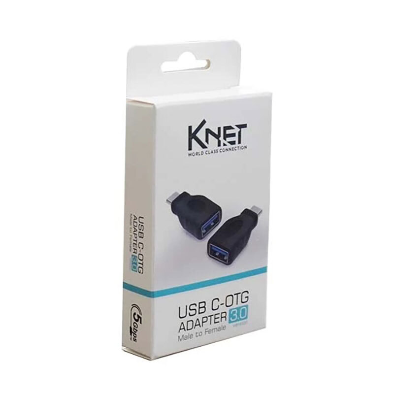 تبدیل USB3.0 OTG به تایپ سی کی نت K-J10