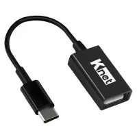 تبدیل USB OTG به تایپ سی کی نت K-C566