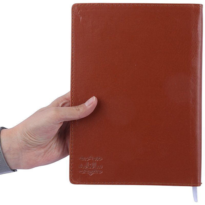 سالنامه چرم 1405 طرح دو رنگ