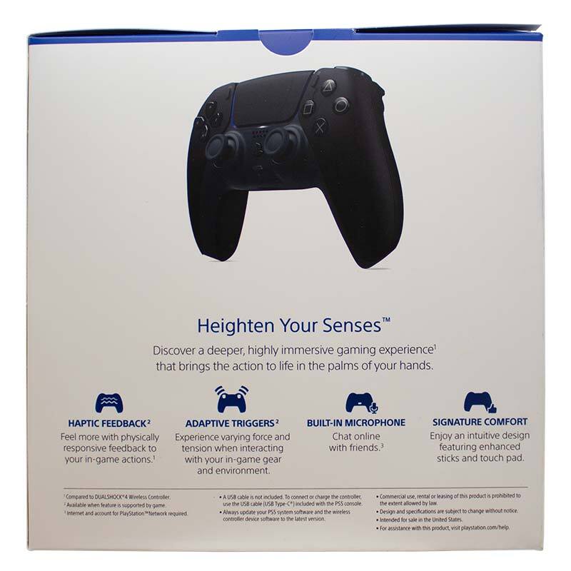 جعبه خالی دسته کنسول PS5 Midnight Black