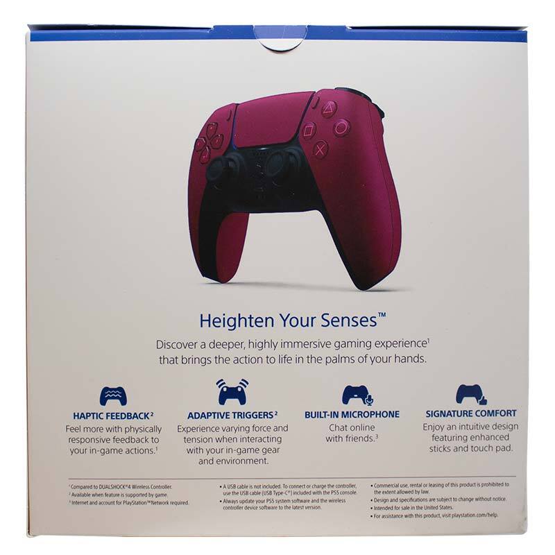 جعبه خالی دسته کنسول PS5 Cosmic Red