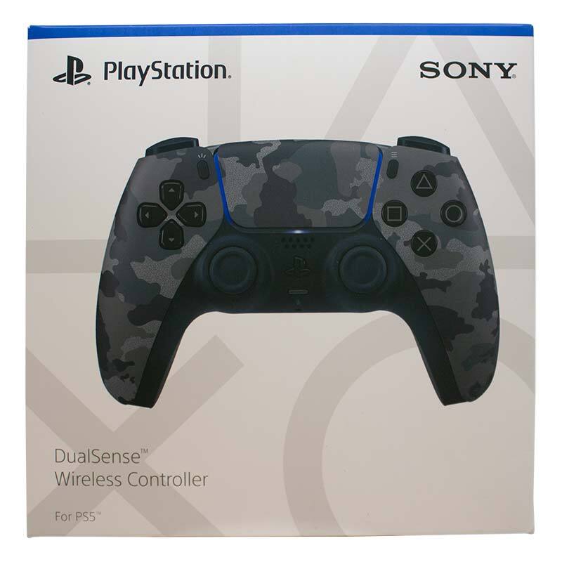 جعبه خالی دسته کنسول PS5 Grey Camouflage