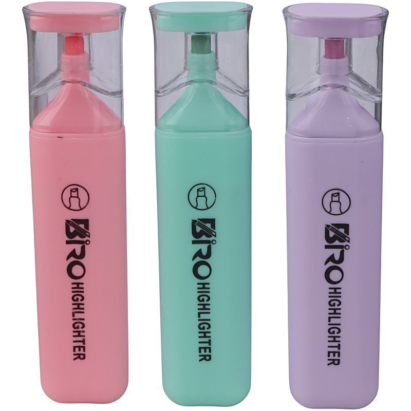 ماژیک هایلایت بیرو نوک تخت 7260D بسته 36 عددی