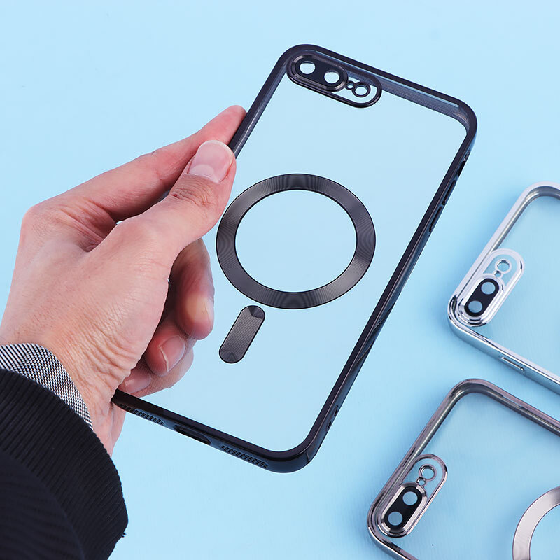 قاب ژله ای مگ سیف آیفون iPhone 7 Plus / 8 Plus محافظ لنزدار