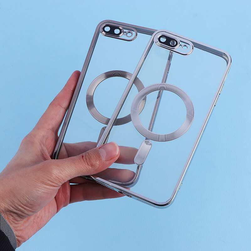 قاب ژله ای مگ سیف آیفون iPhone 7 Plus / 8 Plus محافظ لنزدار