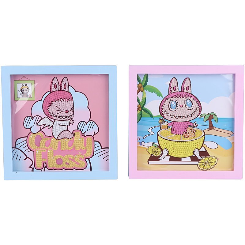 ست نقاشی الماسی لبوبو DIY FK242