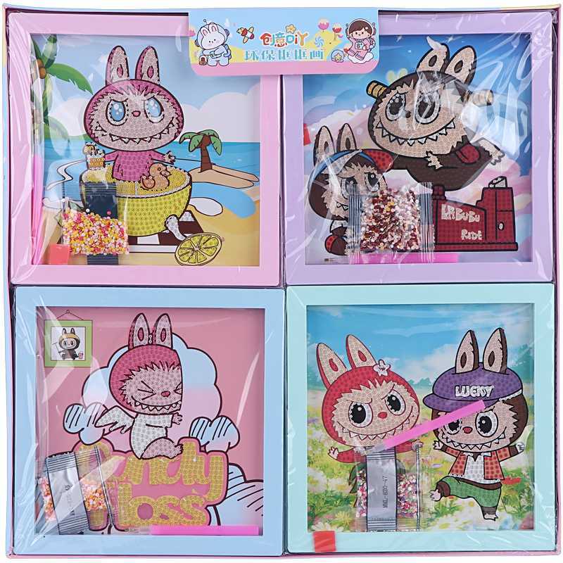 ست نقاشی الماسی لبوبو DIY FK242