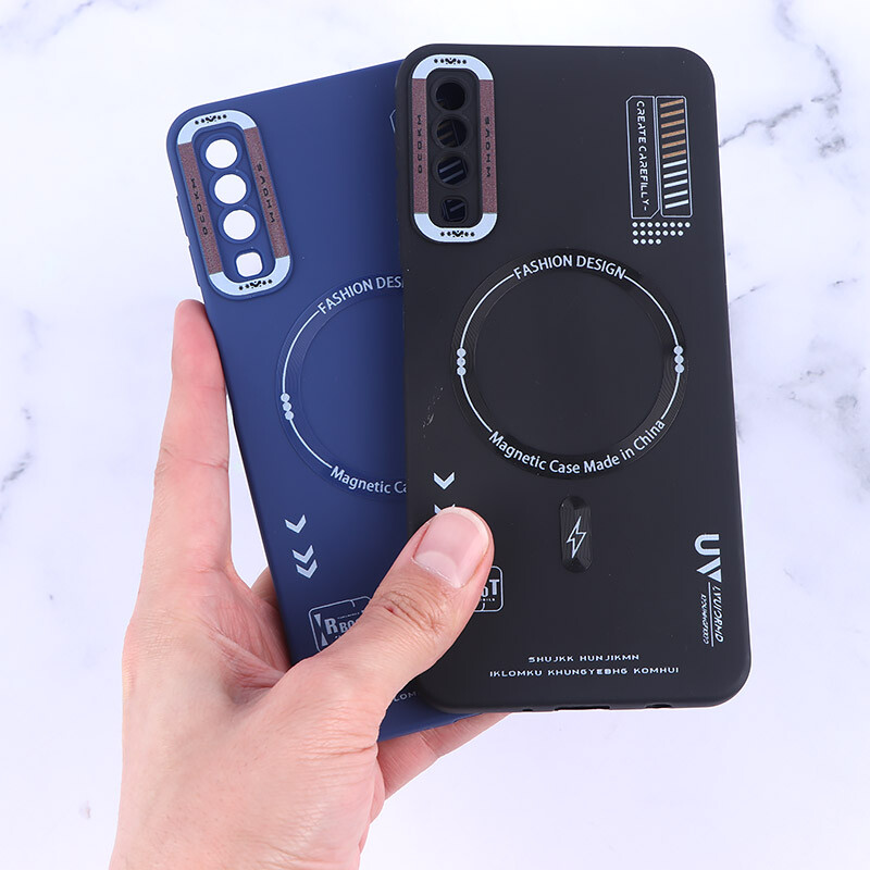 قاب ژله ای Dcokm سامسونگ Galaxy A7 2018 طرح مگ سیف محافظ لنزدار