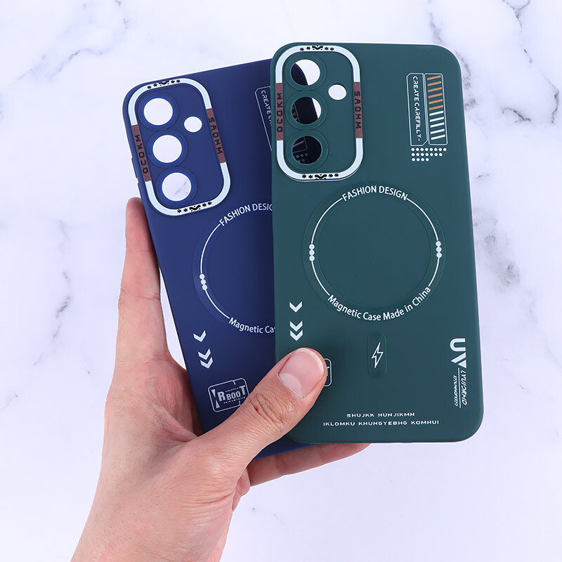 قاب ژله ای Dcokm سامسونگ Galaxy A55 طرح مگ سیف محافظ لنزدار