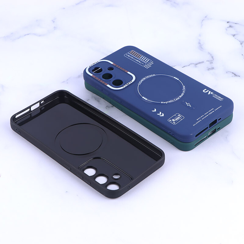 قاب ژله ای Dcokm سامسونگ Galaxy A55 طرح مگ سیف محافظ لنزدار