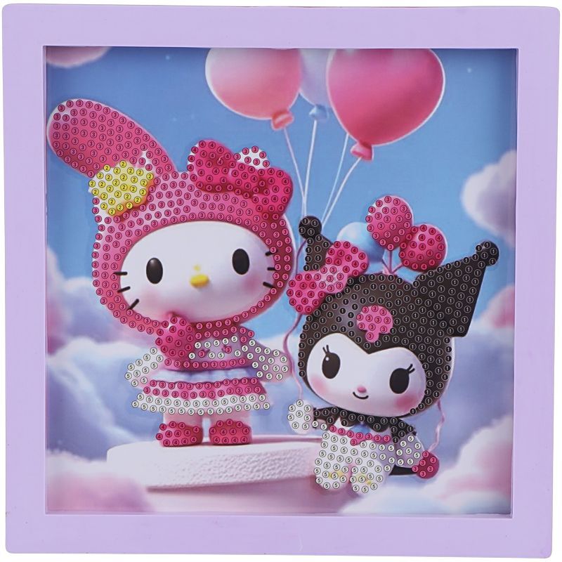 ست نقاشی الماسی کرومی و کیتی DIY FK239