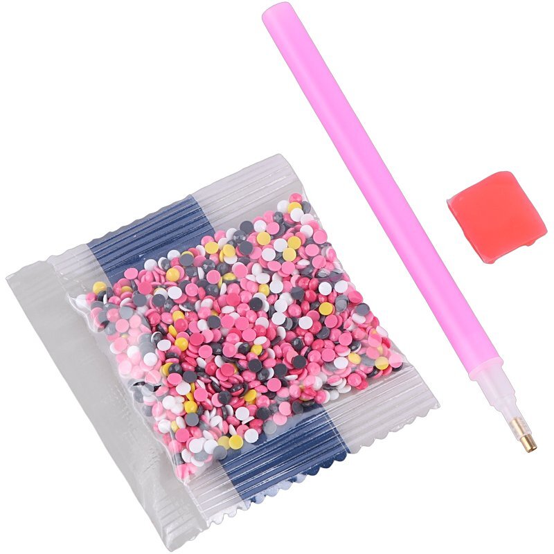 ست نقاشی الماسی کرومی و کیتی DIY FK239