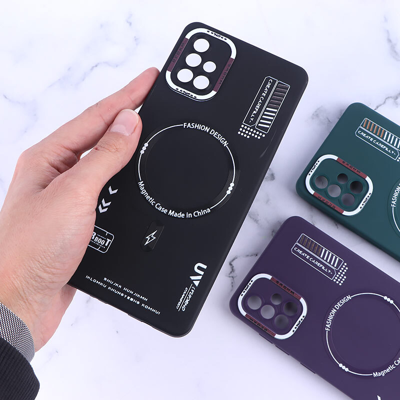 قاب ژله ای Dcokm سامسونگ Galaxy A71 طرح مگ سیف محافظ لنزدار