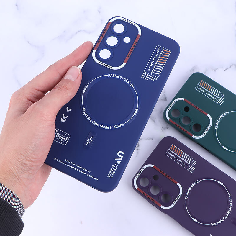 قاب ژله ای Dcokm سامسونگ Galaxy A25 طرح مگ سیف محافظ لنزدار