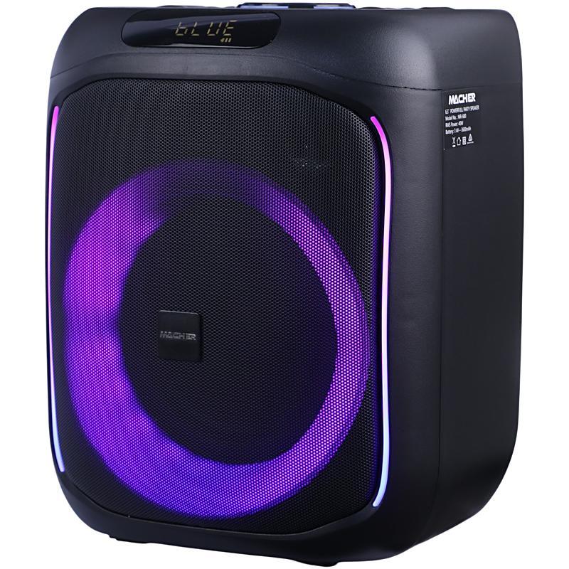 اسپیکر بلوتوثی مچر MR-680 + میکروفون و ریموت کنترل