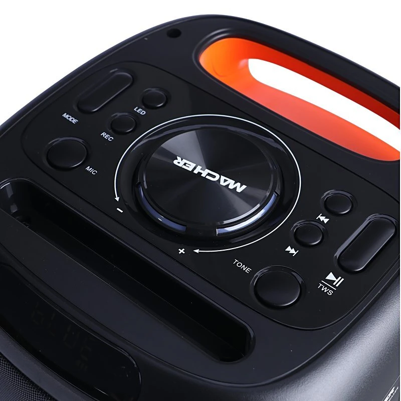 اسپیکر بلوتوثی مچر MR-680 + میکروفون و ریموت کنترل