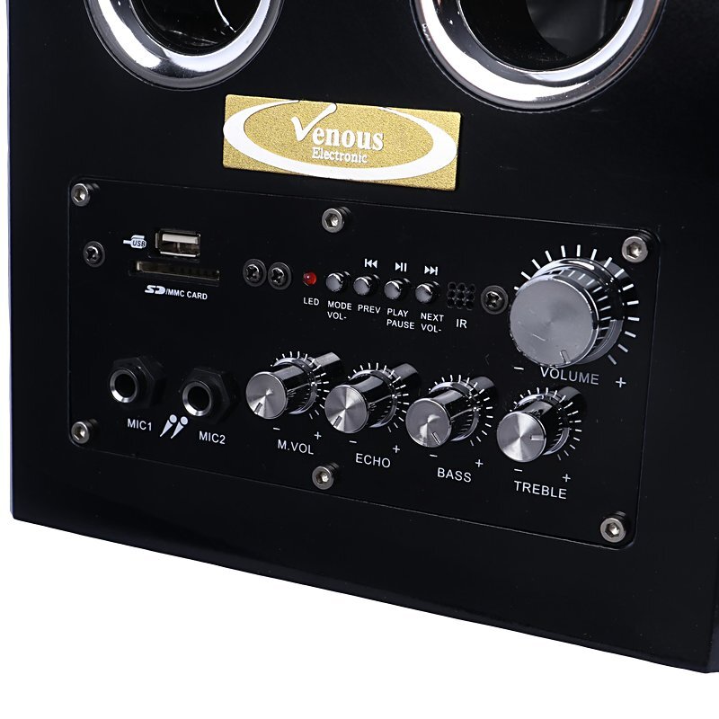 اسپیکر خانگی ایستاده Venous PV-500 + ریموت کنترل