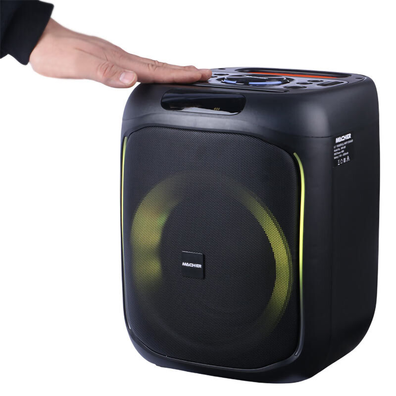 اسپیکر بلوتوثی مچر MR-680 + میکروفون و ریموت کنترل