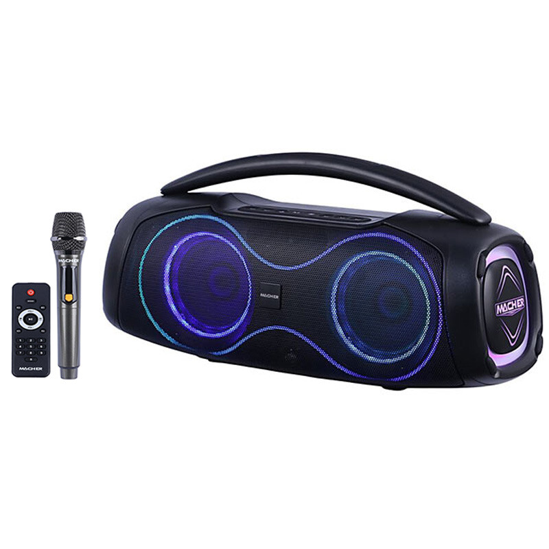 اسپیکر بلوتوثی مچر MR-580 + میکروفون و ریموت کنترل