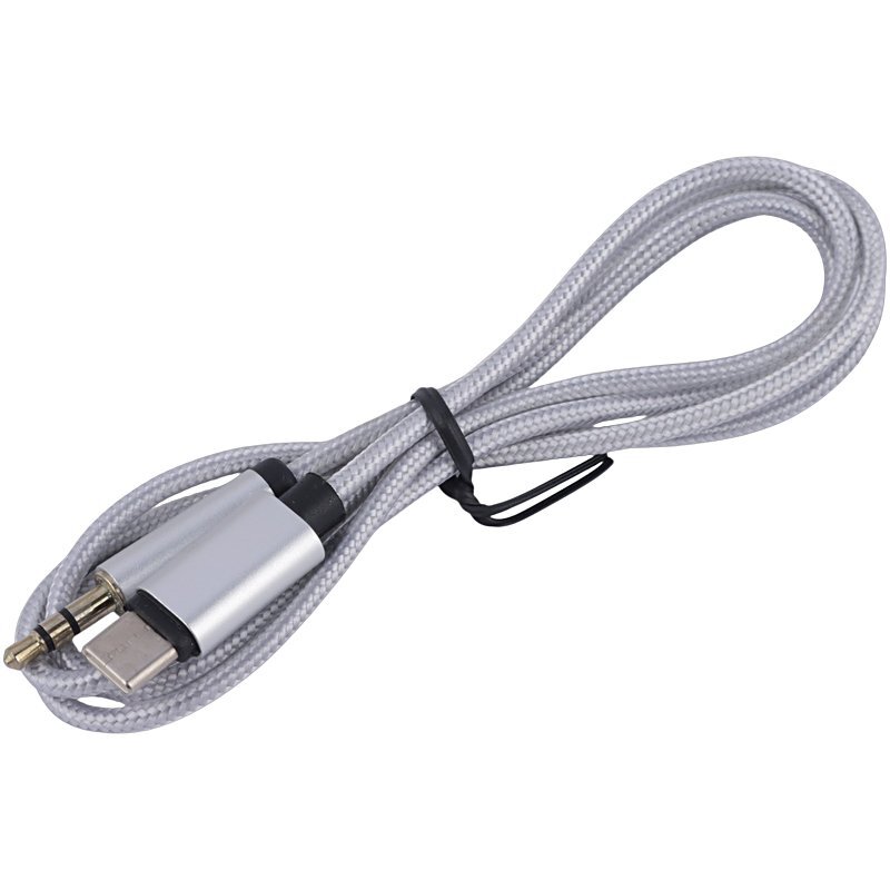 کابل تبدیل Type-C به AUX اسکای دلفین SR12 طول 1 متر