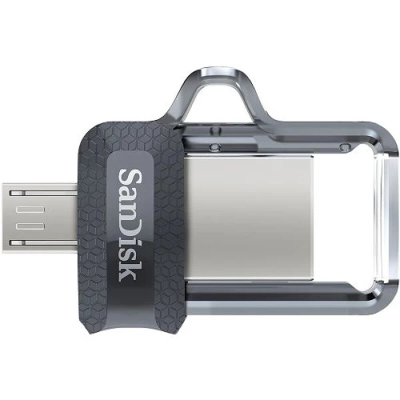 فلش 32 گیگ سن دیسک SanDisk Ultra Dual Drive M3.0 OTG MicroUSB USB3.2