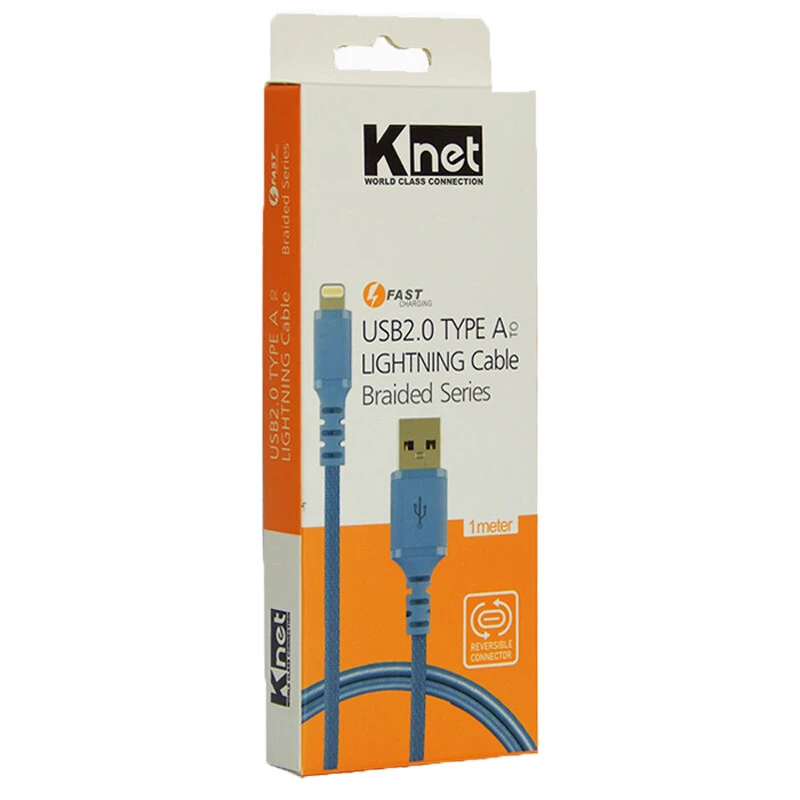 کابل لایتنینگ فست شارژ کی نت K-C533 طول 1 متر