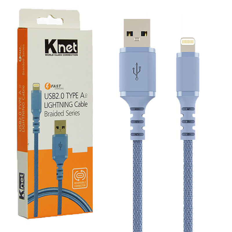 کابل لایتنینگ فست شارژ کی نت K-C534 طول 1.2 متر