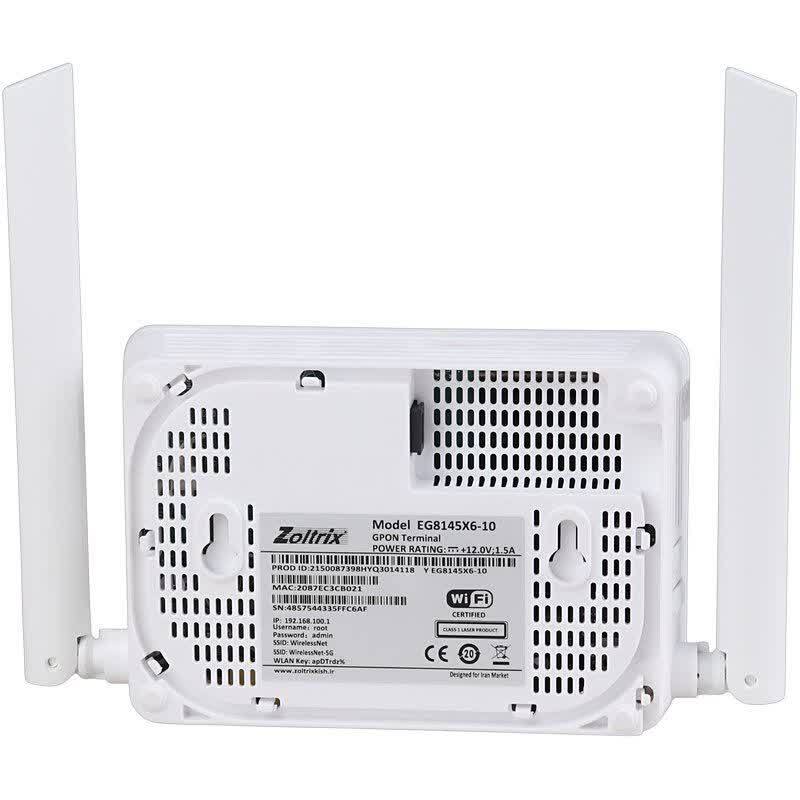 مودم روتر فیبر نوری زولتریکس EG8145X6-10