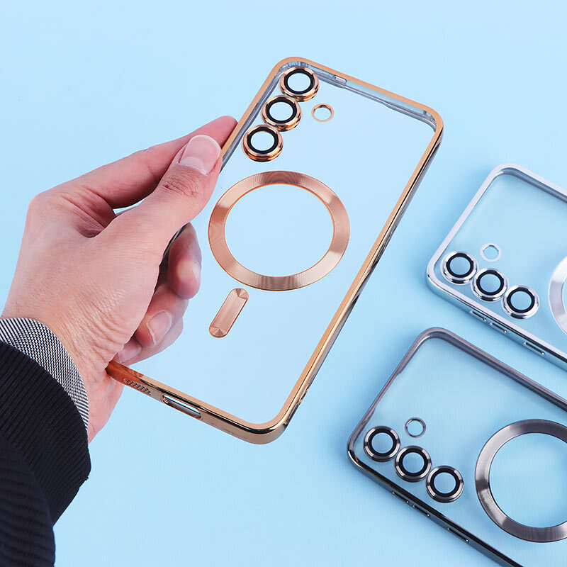 قاب ژله ای مگ سیف سامسونگ Galaxy S25 FE محافظ لنزدار