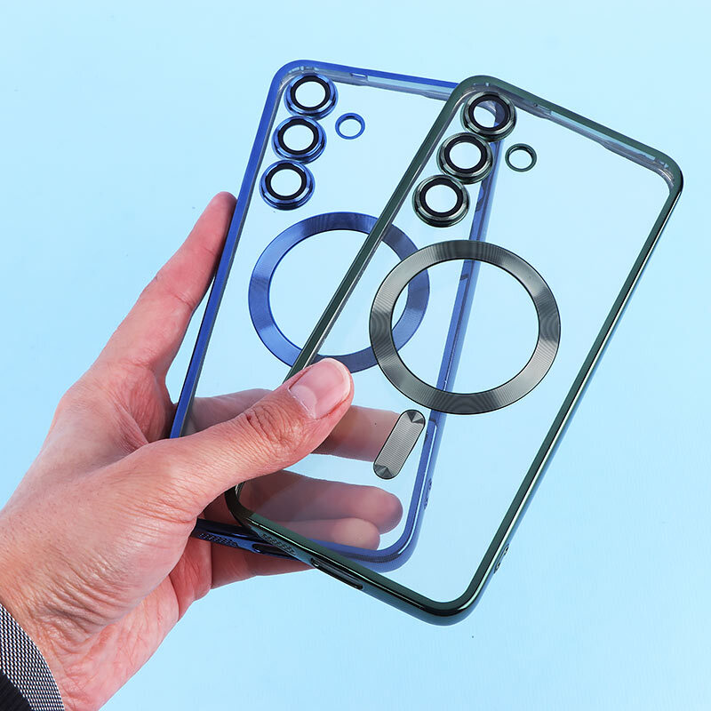 قاب ژله ای مگ سیف سامسونگ Galaxy S25 FE محافظ لنزدار