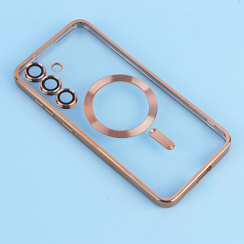 قاب ژله ای مگ سیف سامسونگ Galaxy S25 FE محافظ لنزدار