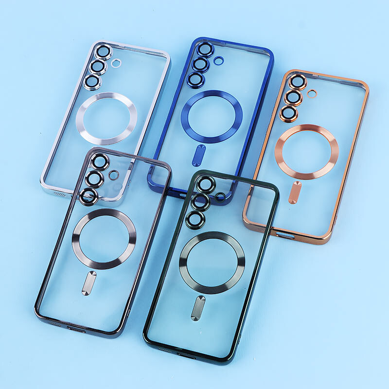 قاب ژله ای مگ سیف سامسونگ Galaxy S25 FE محافظ لنزدار