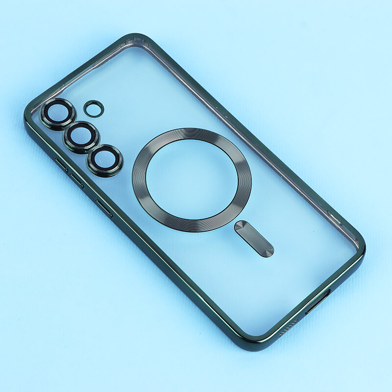 قاب ژله ای مگ سیف سامسونگ Galaxy S25 FE محافظ لنزدار